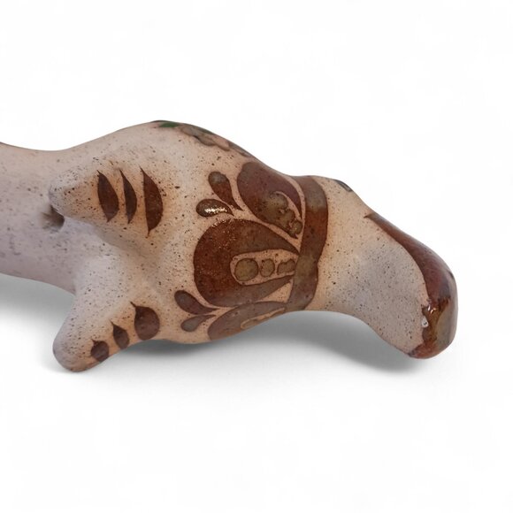 Vintage Tonalá Hand Painted Toucan Ceramic Collectibe Mid Century Decor Mexico - Picture 7 of 11